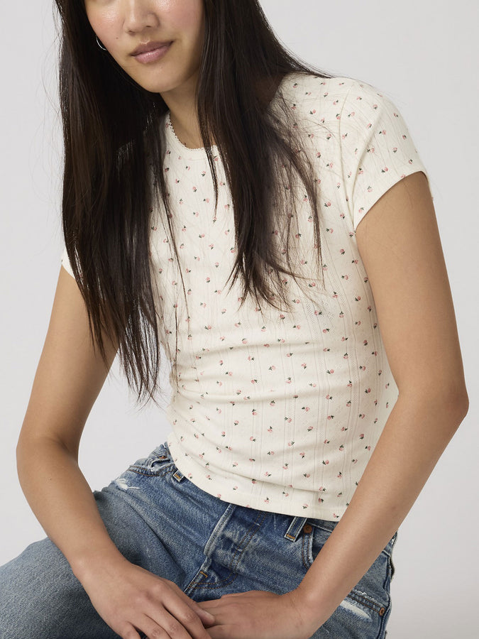 Levis Dry Goods Abbey Ditsy Coral Blush T-Shirt Spring 2026 | CORAL BLUSH (0007)