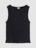 Levis Bella Smocked Anthracite Night Tank Top Summer 2026