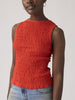 Levis Bella Smocked Signal Red Tank Top Summer 2026