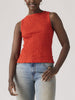 Levis Bella Smocked Signal Red Tank Top Summer 2026
