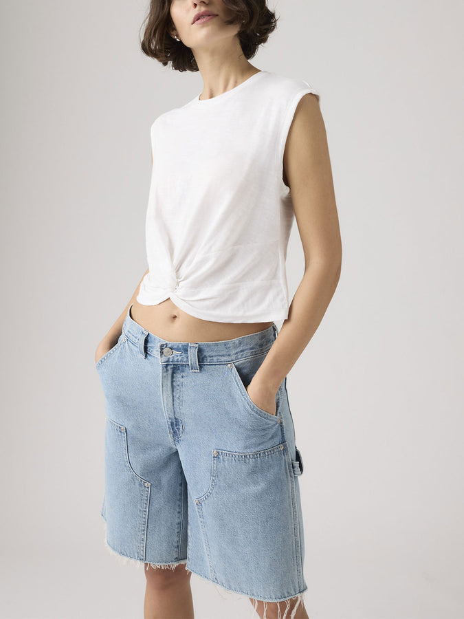 Levis Jemma Knot Bright White T-Shirt Spring 2026 | BRIGHT WHITE
