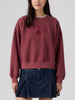Levis Vintage Boxy Satin Crewneck Sweatshirt Fall 2026