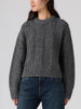 Levis Charlotte Pointelle Dark Charcoal Sweater Fall 2026