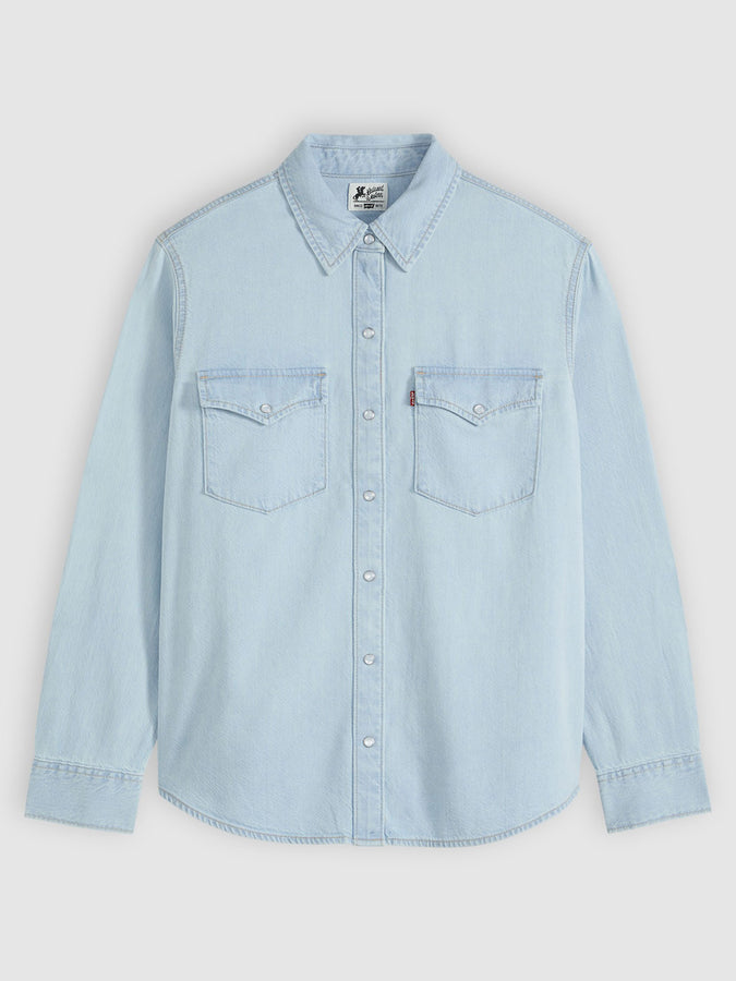 Levis Evans Relaxed Western L/S Buttondown Shirt Fall 2026 | EASY TRAIL LIGHT (0005)