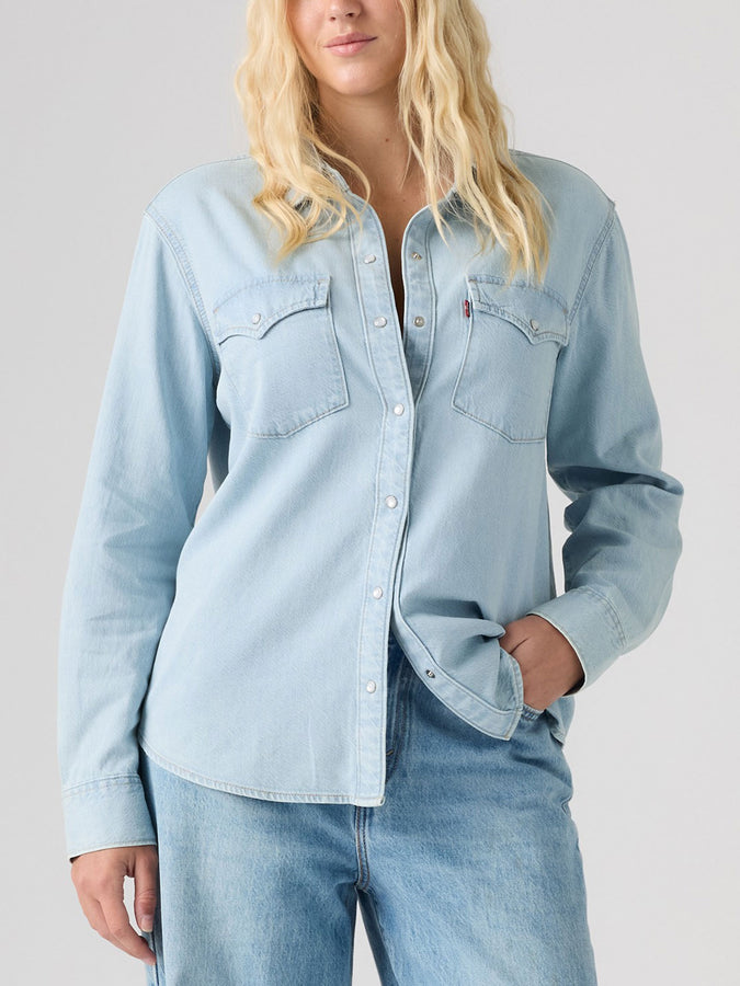 Levis Evans Relaxed Western L/S Buttondown Shirt Fall 2026 | EASY TRAIL LIGHT (0005)