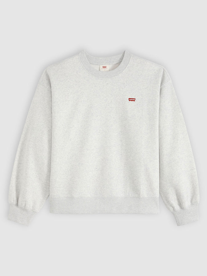 Levis Everyday Frosty Grey Crewneck Sweatshirt Fall 2026 | FROSTY GREY HEATHER (0010)