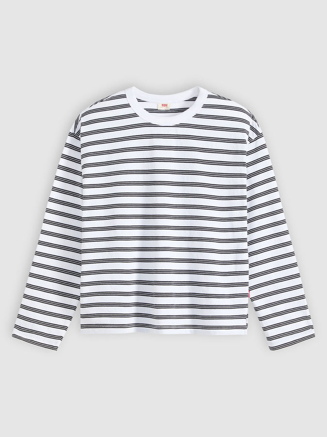 Levis Vintage Paloma Stripe Bright White T-Shirt Fall 2026 | BRIGHT WHITE (0002)