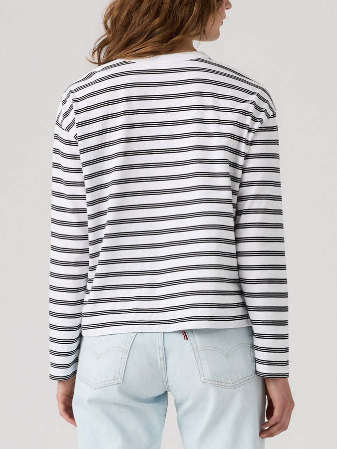 Levis Vintage Paloma Stripe Bright White T-Shirt Fall 2026 | BRIGHT WHITE (0002)