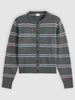 Levis Claire Devin Stripe Heather Grey Cardigan Fall 2026