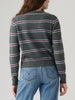 Levis Claire Devin Stripe Heather Grey Cardigan Fall 2026