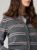 Levis Claire Devin Stripe Heather Grey Cardigan Fall 2026