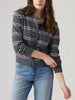 Levis Claire Devin Stripe Heather Grey Cardigan Fall 2026