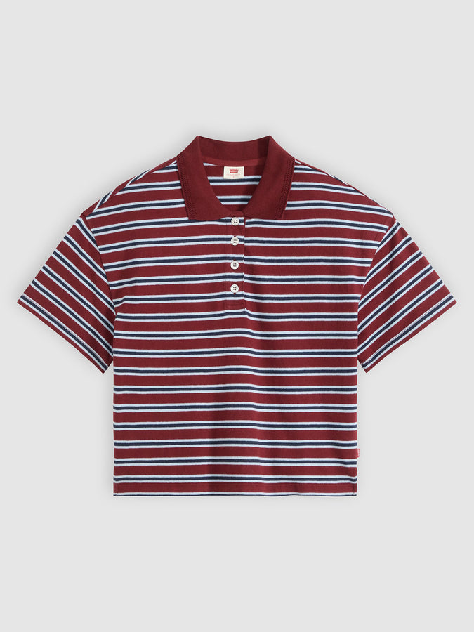 Levis Didion Burgundy Milano Warm Cabernet Polo Fall 2026 | WARM CABERNET (0000)