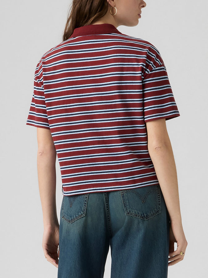 Levis Didion Burgundy Milano Warm Cabernet Polo Fall 2026 | WARM CABERNET (0000)