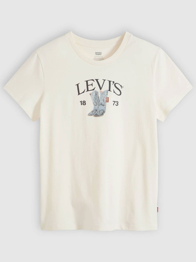 Levis The Perfect T-Shirt Fall 2026 | DENIM BOOTS EGRET (3508)