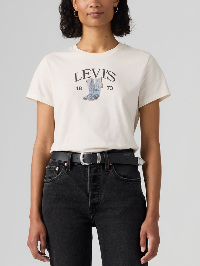 Levis The Perfect T-Shirt Fall 2026 | DENIM BOOTS EGRET (3508)