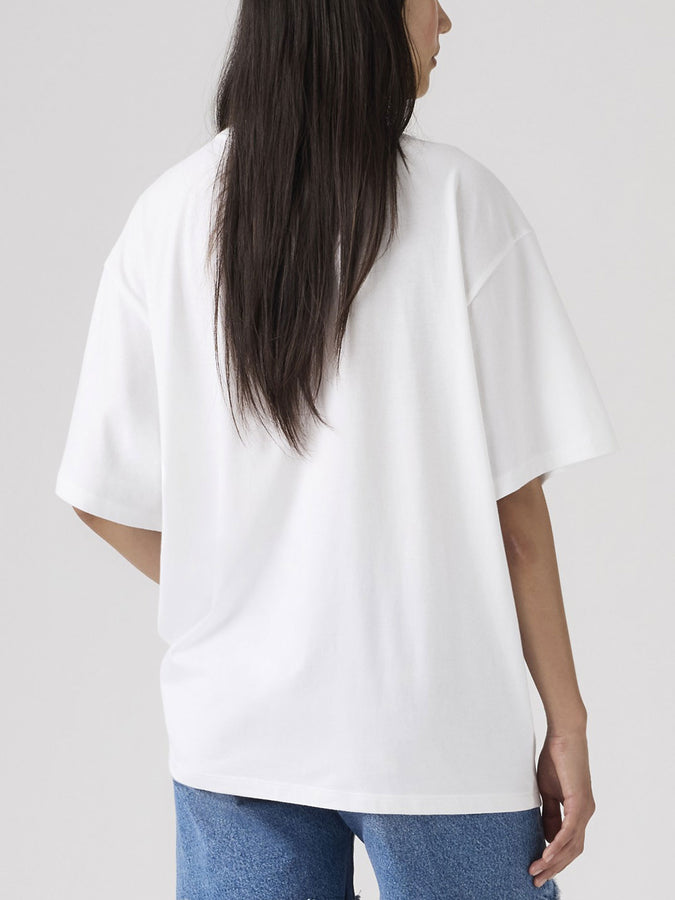 Levis Graphic Levis Tape Bright White T-Shirt Spring 2026 | BRIGHT WHITE (0104)