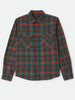 Brixton Bowery Flannel Long Sleeve Buttondown Shirt Fall 2026