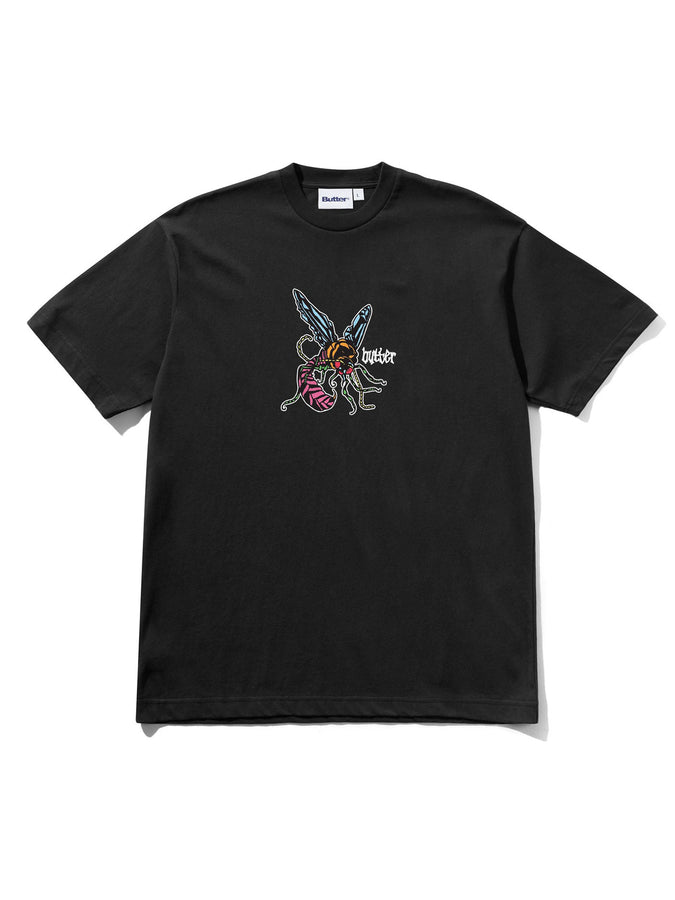 Butter Goods Wasp T-Shirt Spring 2026 | BLACK