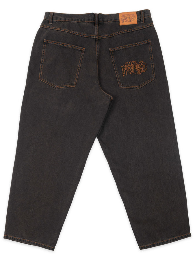 Frosted Wavy Classic jeans Spring 2026 | FADED BLACK