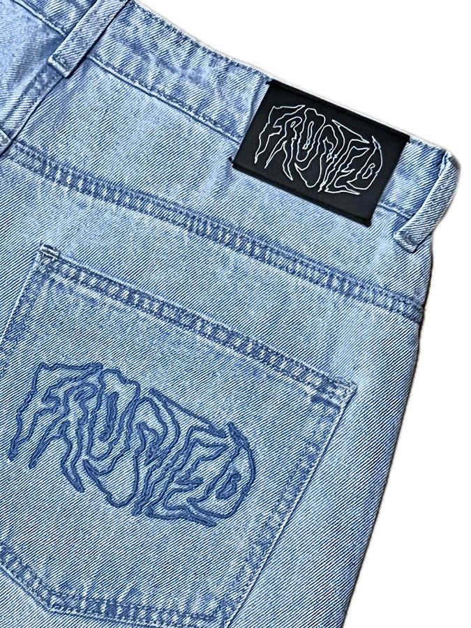 Frosted Wavy Classic jeans Spring 2026 | LIGHT BLUE