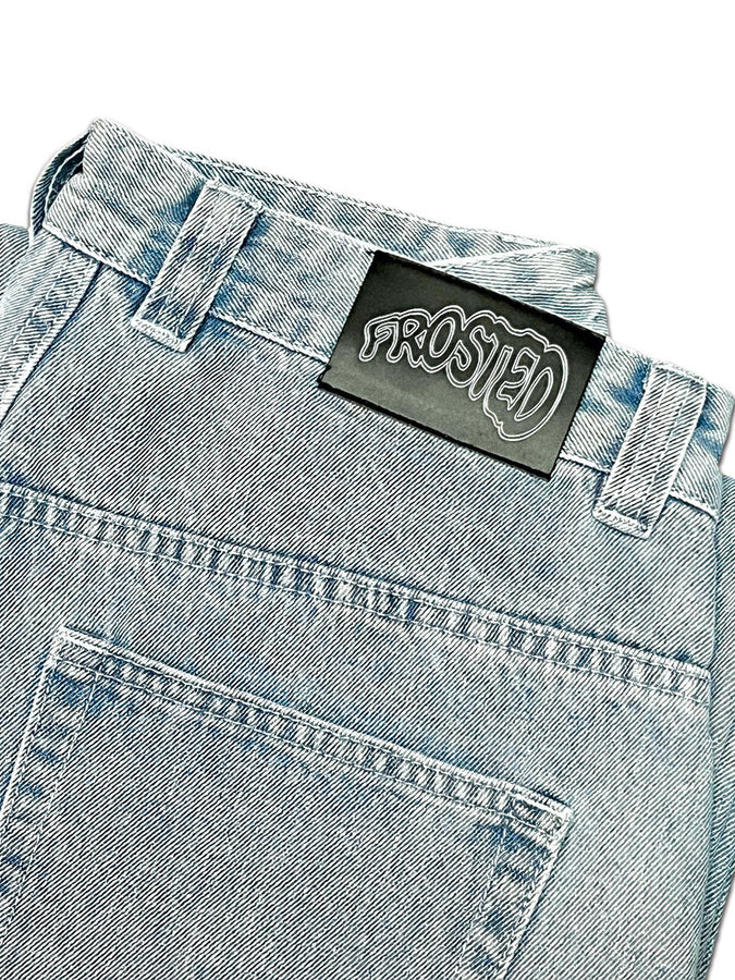 Frosted Skateboards Wavy Jeans Spring 2024 | LIGHT BLUE