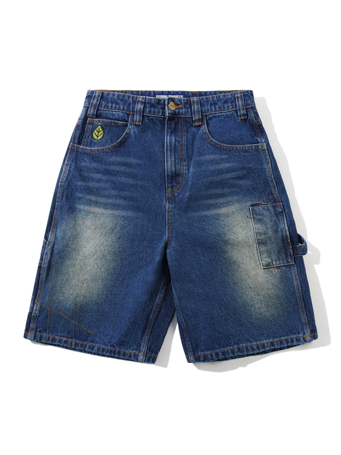 Butter Goods Weathergear Shorts Fall 2025 | REPAIRED INDIGO