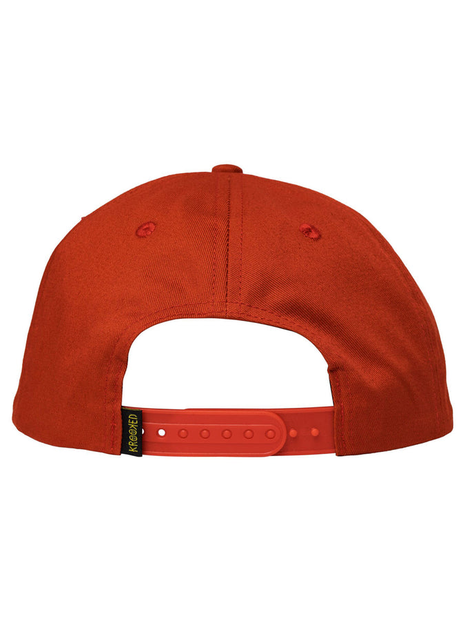 Krooked Sweatpants Redux Snapback Hat | DARK RED