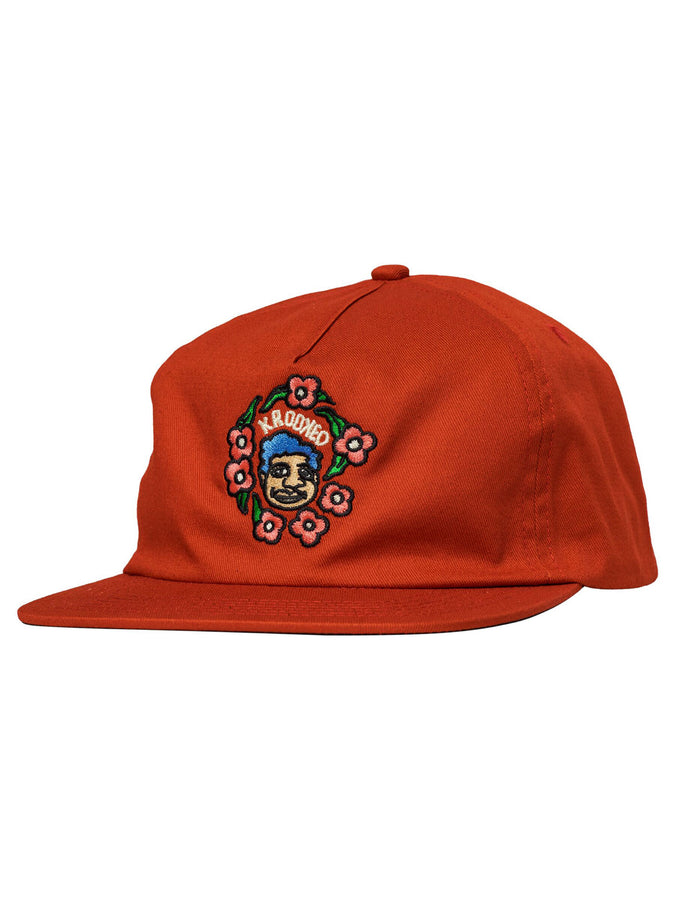 Krooked Sweatpants Redux Snapback Hat | DARK RED