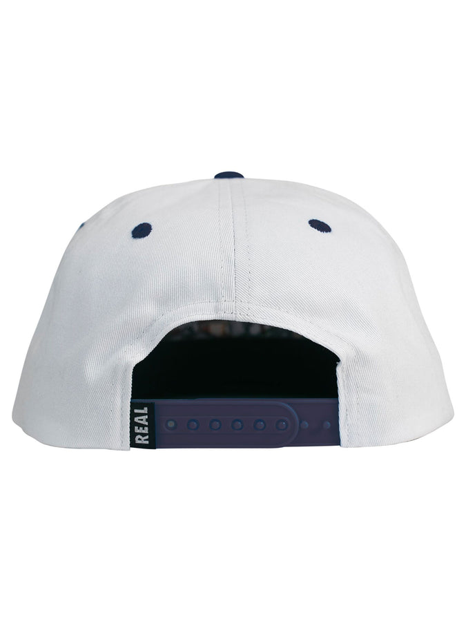 Real SFC Snapback Hat | WHITE/NAVY