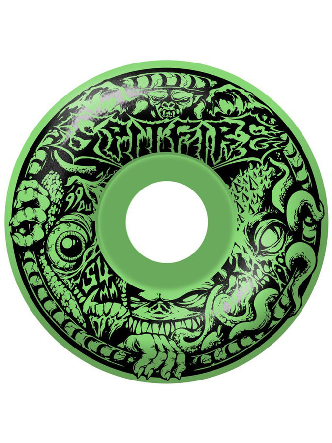 Spitfire F4 Radial Full Demon Gate Skateboard Wheels 2025 | GLOW
