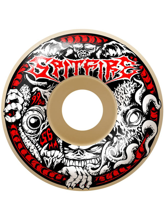 Spitfire F4 Radial Full Demon Gate Skateboard Wheels 2025 | NATURAL