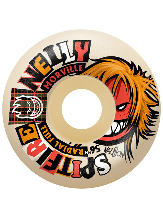 Spitfire F4 Nelly Morville Rough Radial Full 56mm Wheels 2025 | NATURAL