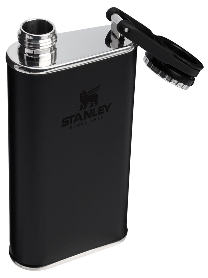 Stanley Easy Fill 8oz Flask | BLACK 2.0