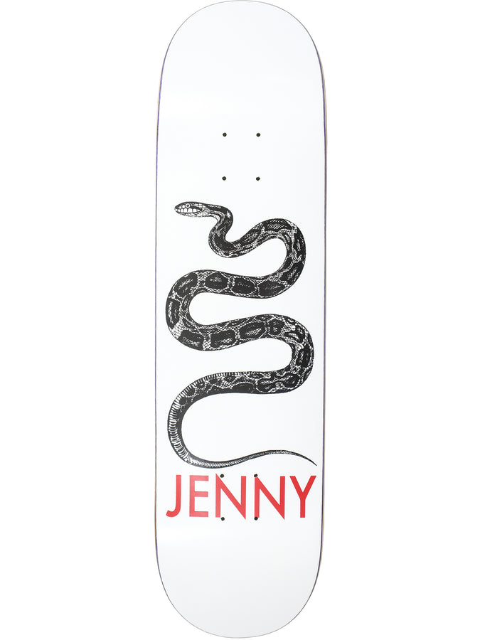 Jenny White Snek 8.1, 8.25 & 8.75 Skateboard Deck | WHITE