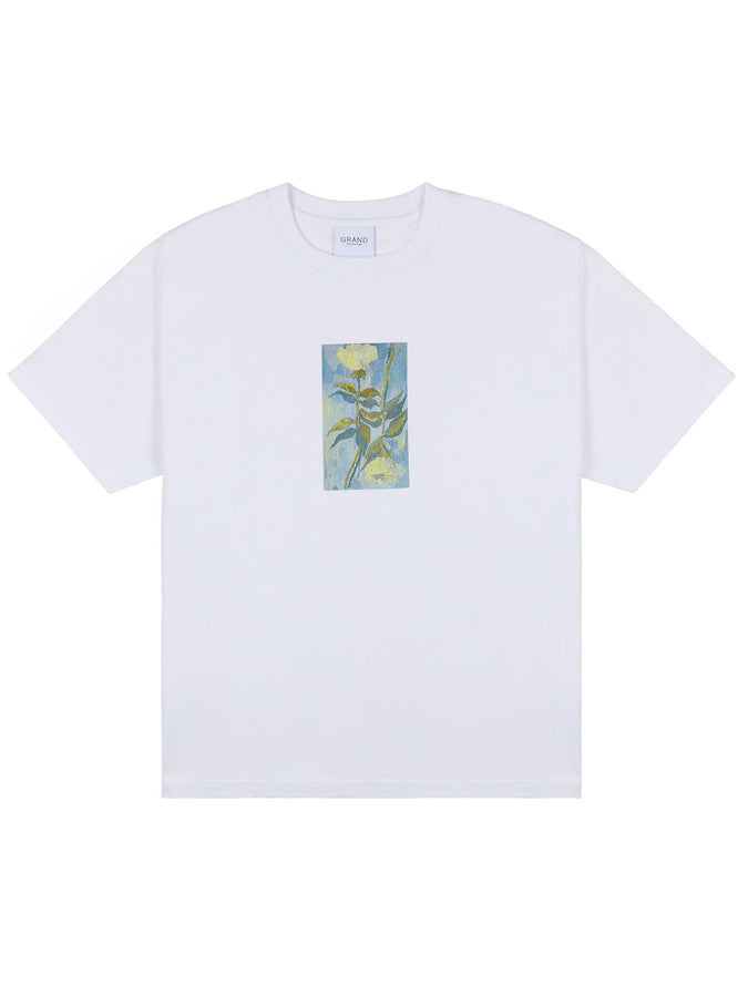 Grand Conor White Rose T-Shirt Fall 2026 | WHITE