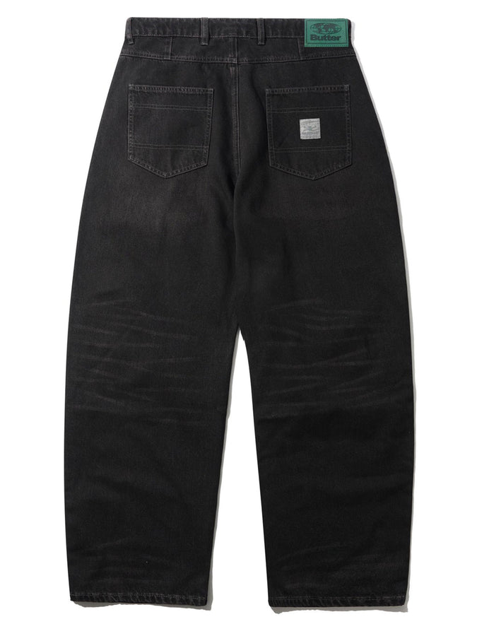 Butter Goods Wide Cut Jeans Spring 2026 | TINTED BLACK