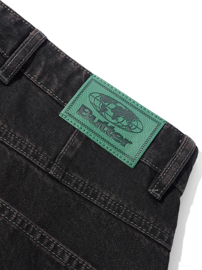 Butter Goods Wide Cut Jeans Spring 2026 | TINTED BLACK