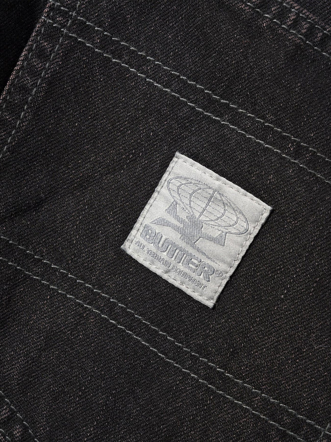 Butter Goods Wide Cut Jeans Spring 2026 | TINTED BLACK