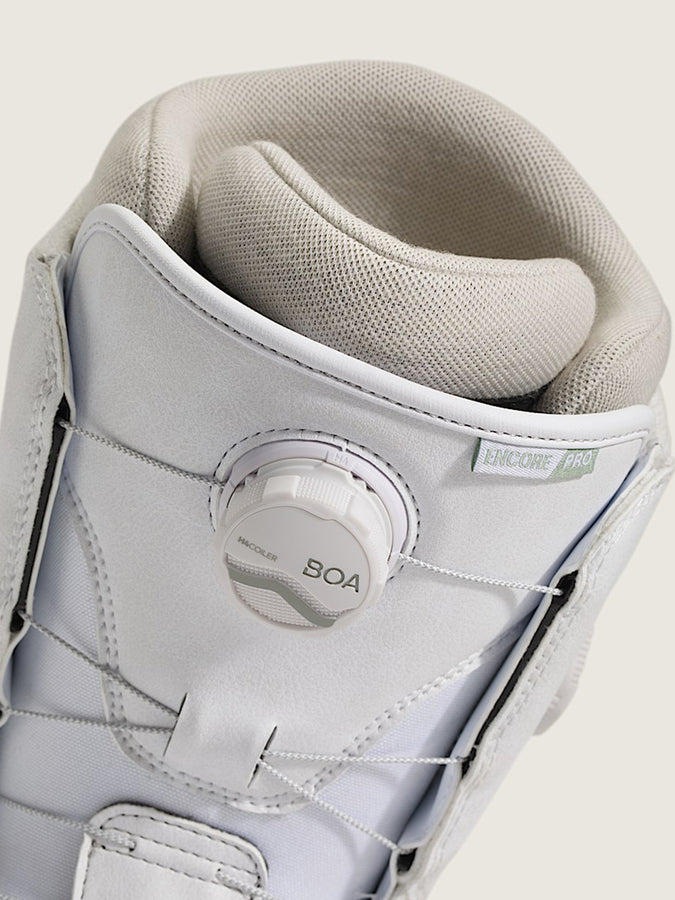 Vans Encore Pro 30th Anniversary White Snowboard Boots 2026 | WHITE/GRAY OLIVE (FC2)