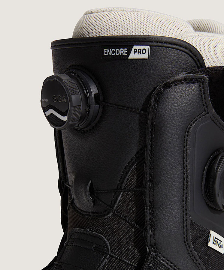 Vans Encore Pro Black Marshmallow Snowboard Boots 2026 | BLACK/MARSHMALLOW (1KP)