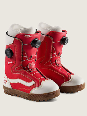 Vans Encore Pro Racing Red/Marshmallow Snowboard Boots 2026 | EMPIRE