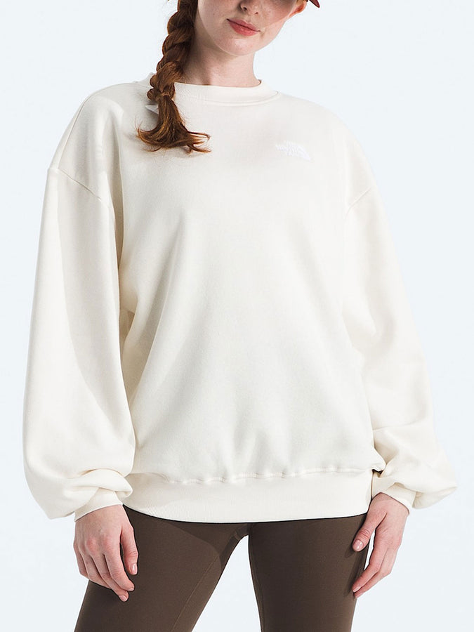 The North Face Evolution Crewneck Sweatshirt | WHITE DUNE (QLI)