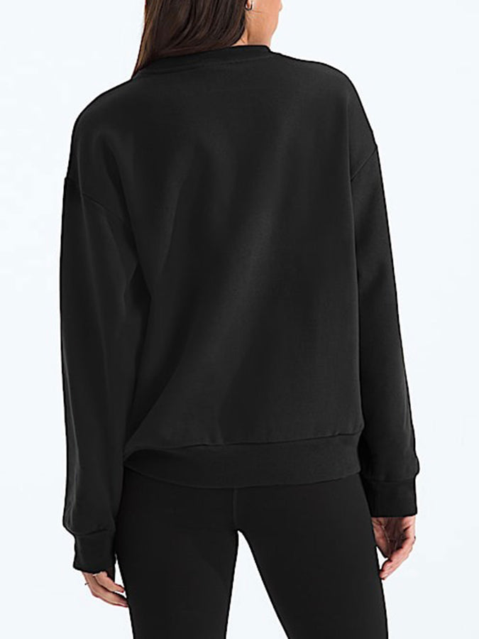TNF Evolution Simple Dome Oversized Sweatshirt Spring 2026 | TNF BLACK (JK3)