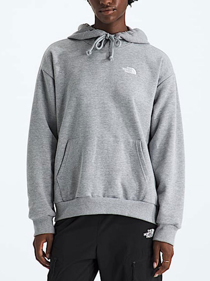 The North Face Evolution Simple Dome Oversized Hoodie |TNF PALE GREY HEATHER (CQO)