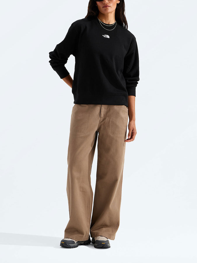 The North Face Double Knit Crewneck Sweatshirt Fall 2026 | TNF BLACK (JK3)