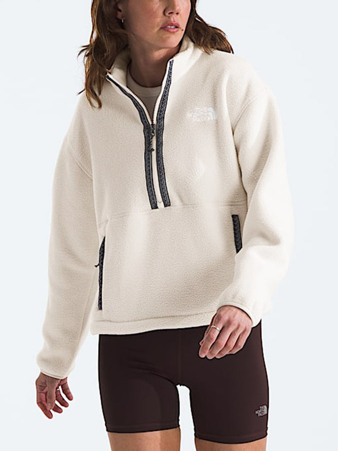 The North Face TNF Fleeski 1/4 Zip Fleece | WHITE DUNE (QLI)