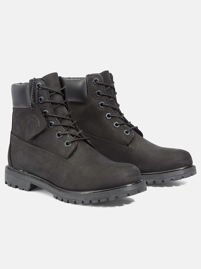 Timberland Premium 6-Inch Lace-Up Waterproof Boots Black |BLACK