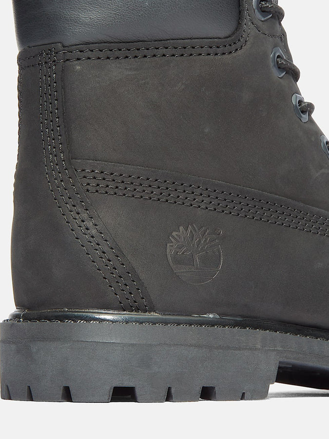 Timberland Premium 6-Inch Lace-Up Waterproof Boots Black |BLACK