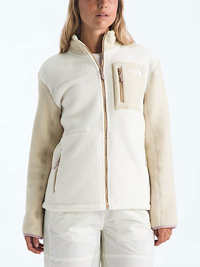 The North Face Yumiori Full Zip Polar Fleece Spring 2026 | WHITE DUNE/DSRT STN/PINK (M5U)